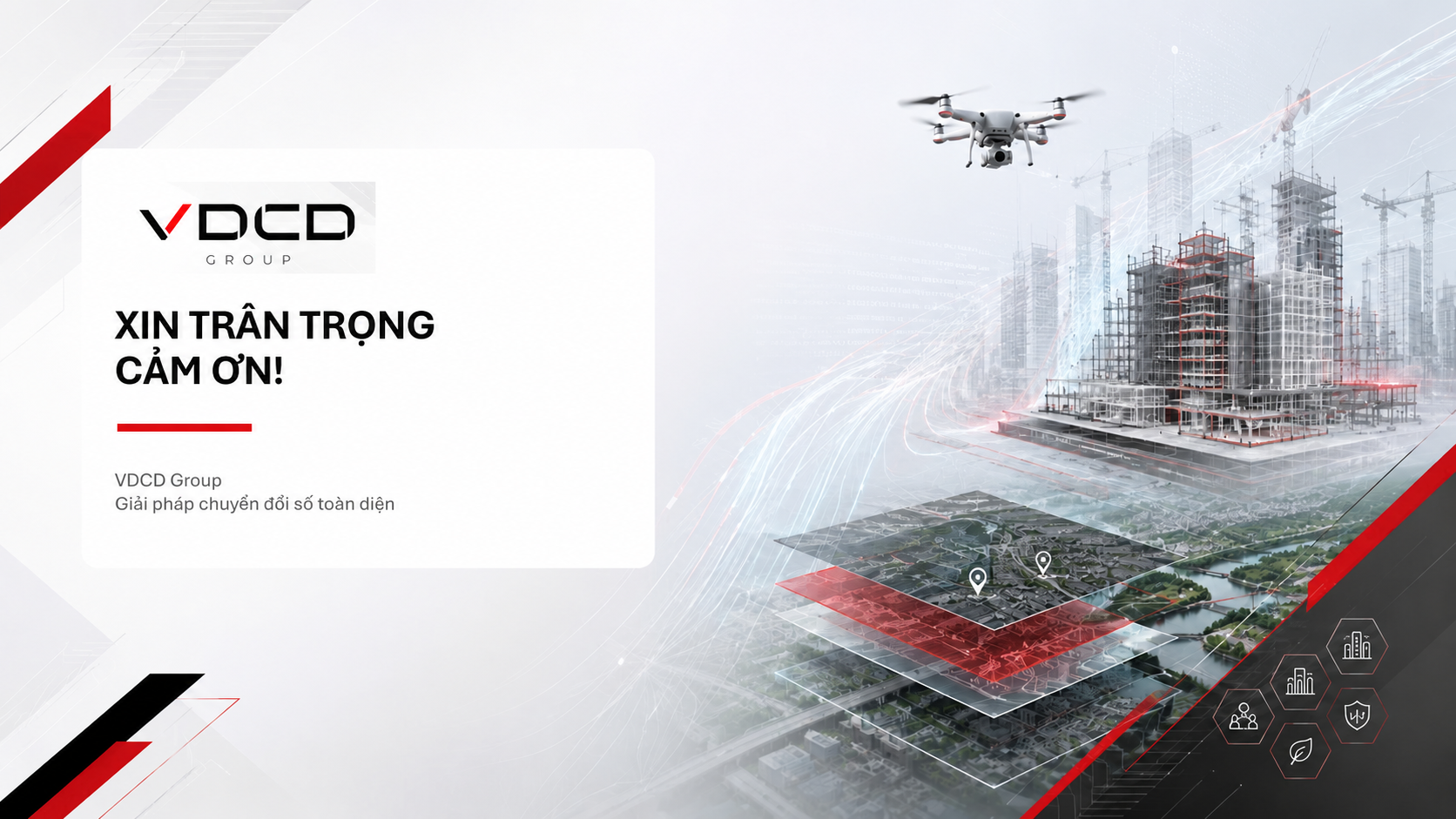 VDCD Group — Xin trân trọng cảm ơn